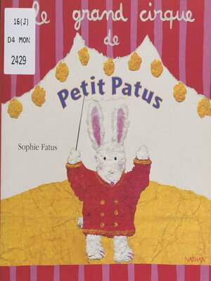 cover image of Le grand cirque de Petit Patus